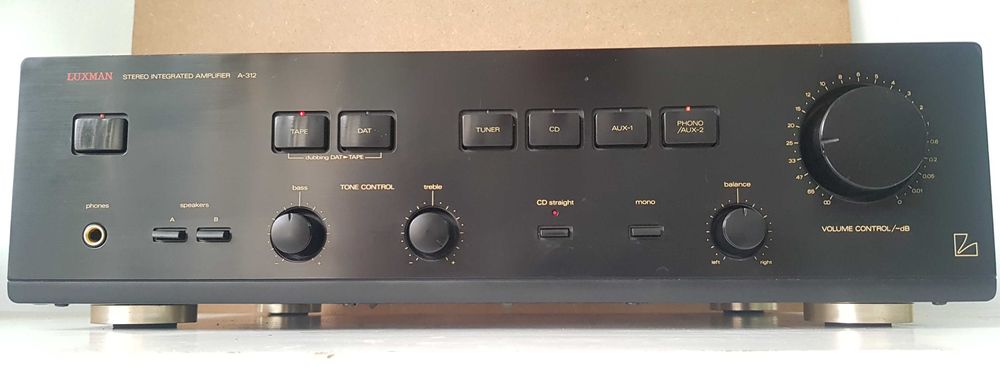 Luxman A 312 statie hi end amplificator stereo