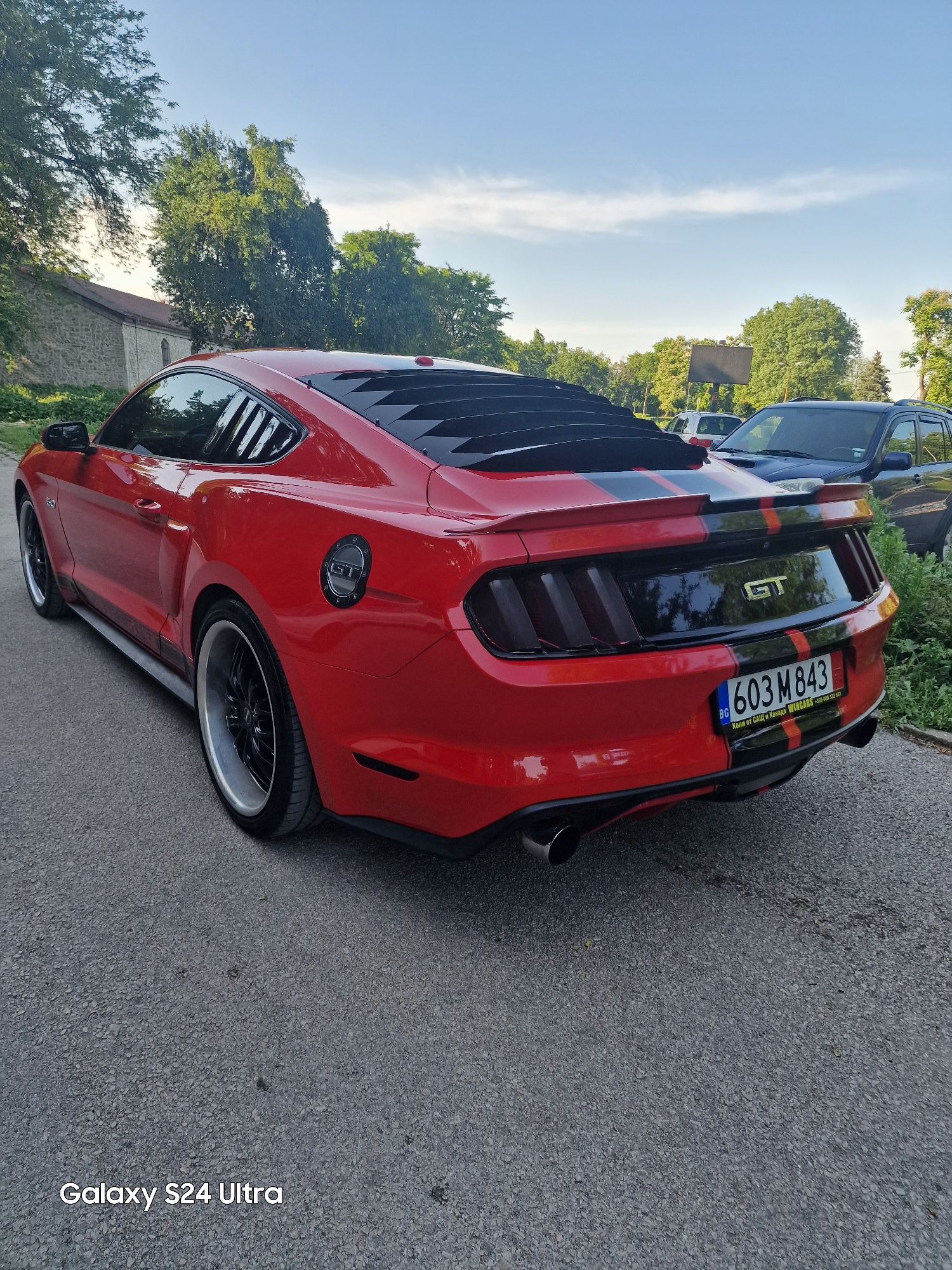 Продавам ford mustang supercharger 850 к.с