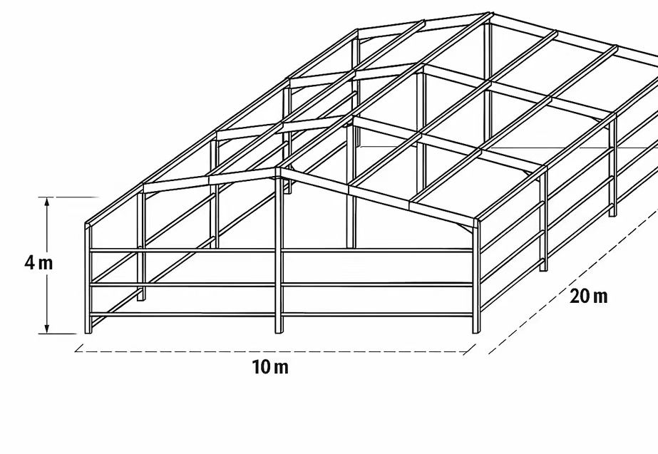 Vand structura metalica