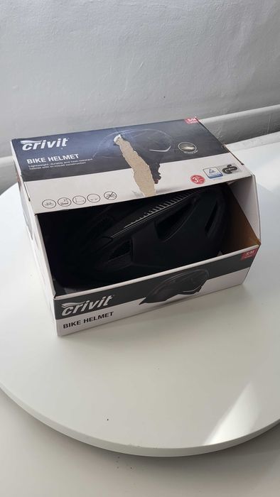 Cască bicicletă Crivit – mărime S/M și reglabilă