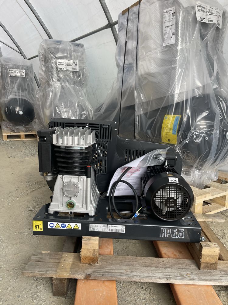 Compresor aer ABAC 5.5HP - 4kw - 11bar / Atlas Copco 653l/min 86kg