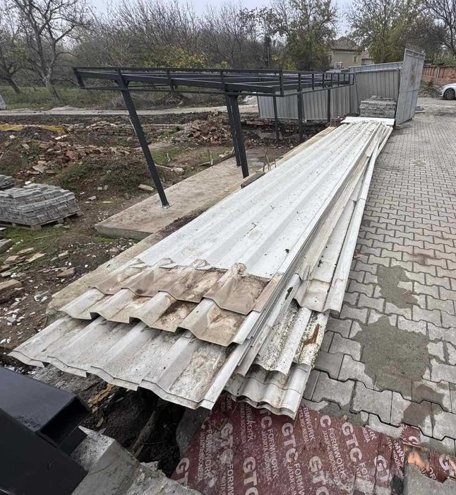 Пластифицирана вълнообразна ламарина LT -0,5 мм