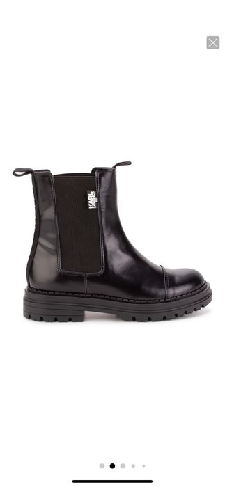 Чисто нови кожени боти Geox / Karl Lagerfeld