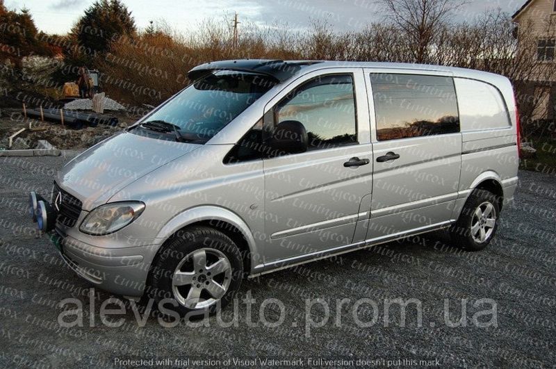 Parasolar parbriz Mercedes vito ,Oglinzi cromate,deflector capota