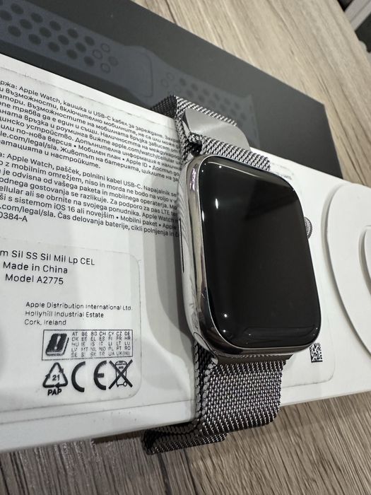 Apple watch 8 Stainless Steel 45 MM