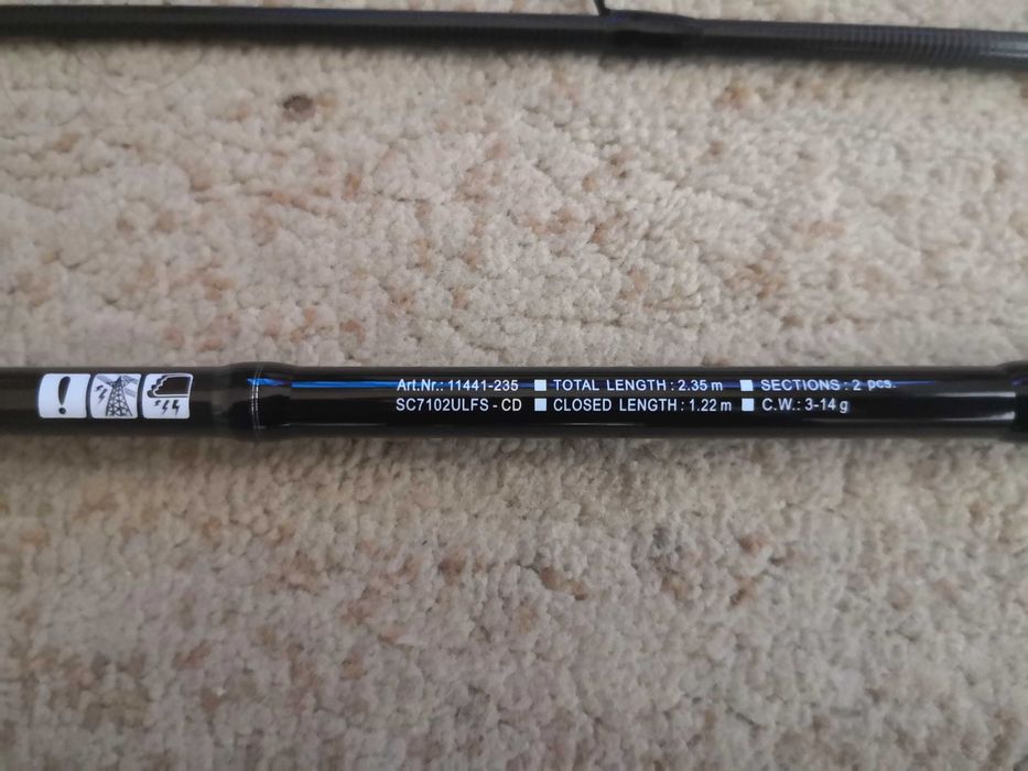 Спининг въдица DAIWA 23 SILVER CREEK UL SPIN – 2.35m/3-14gr