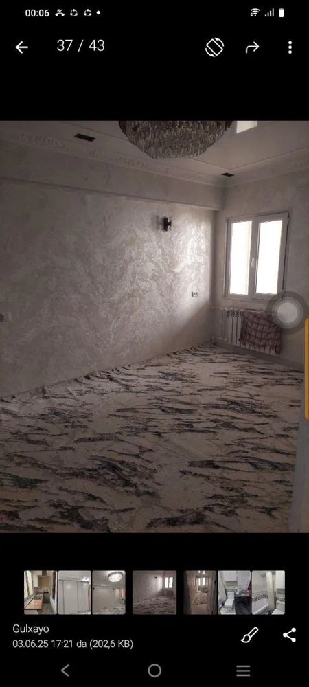 Сдается 2 х ком Боткина Парк Ашхабад. Студентларга хам берилади