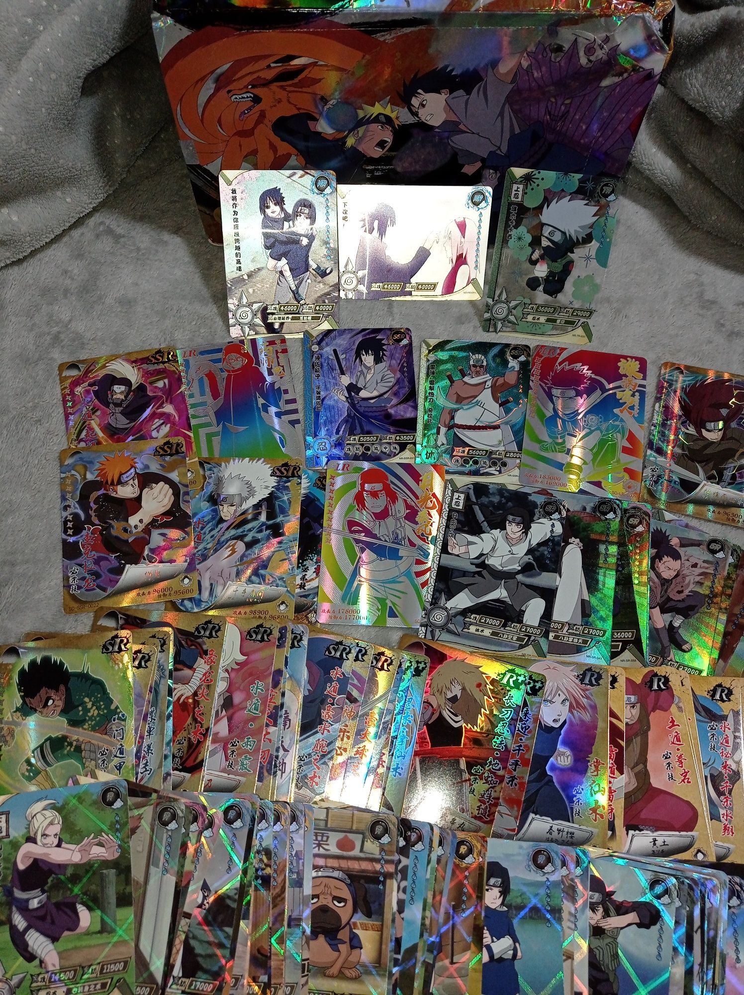 Lot cartonașe Naruto