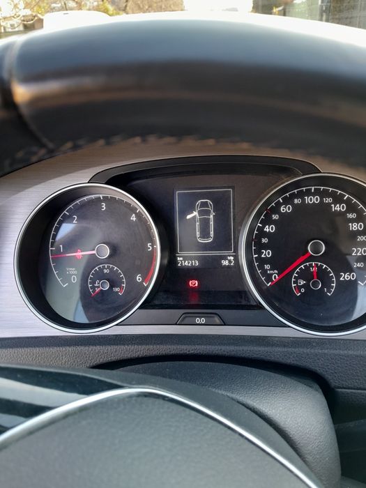 Vând Vw Golf, 2015, 1.6 tdi, Euro6, 214000 km, 110cp