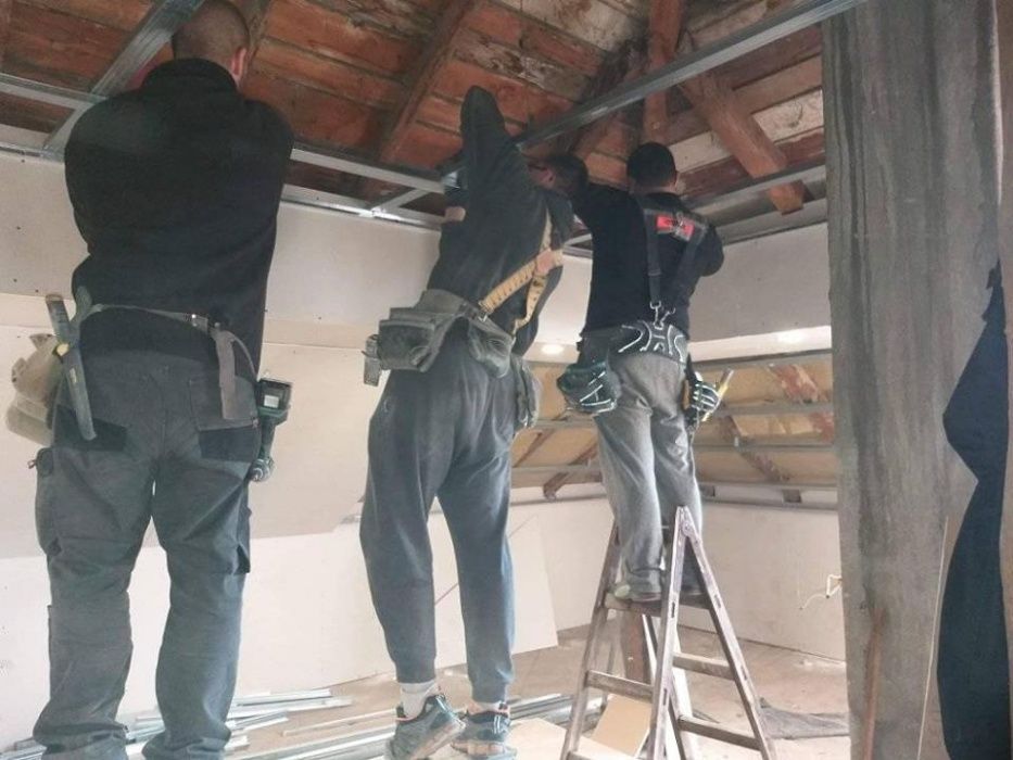 Шпакловка ,Боядисване,Гипсокартон,Вътрешни и външни ремонти