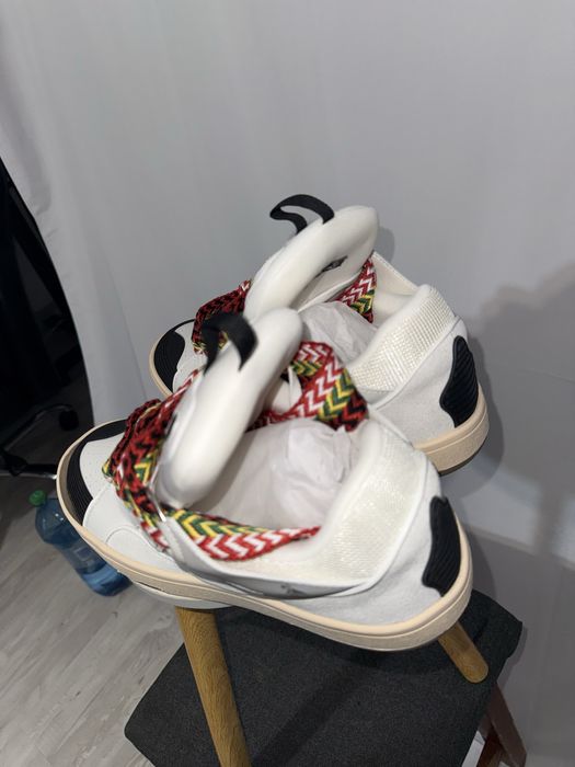 Adidasi Lanvin curb 41 cu mic defect