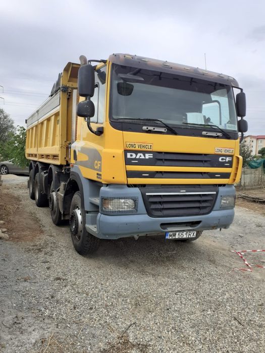 Basculanta 8x4 daf cf 85 an 2008 233000 km variante schimb