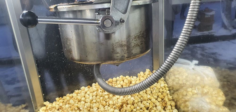 Amerkanskiy popkorn apparat holati ideal