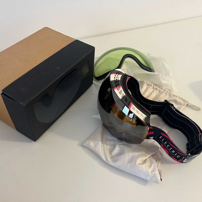 Electric x Volcom EG3 сноуборд ски маска + допълнителна плака