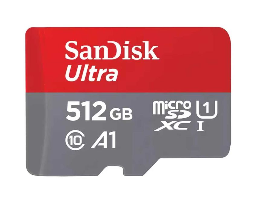 Card de memorie SanDisk Ultra microSDXC, 512GB + SD Adapter
