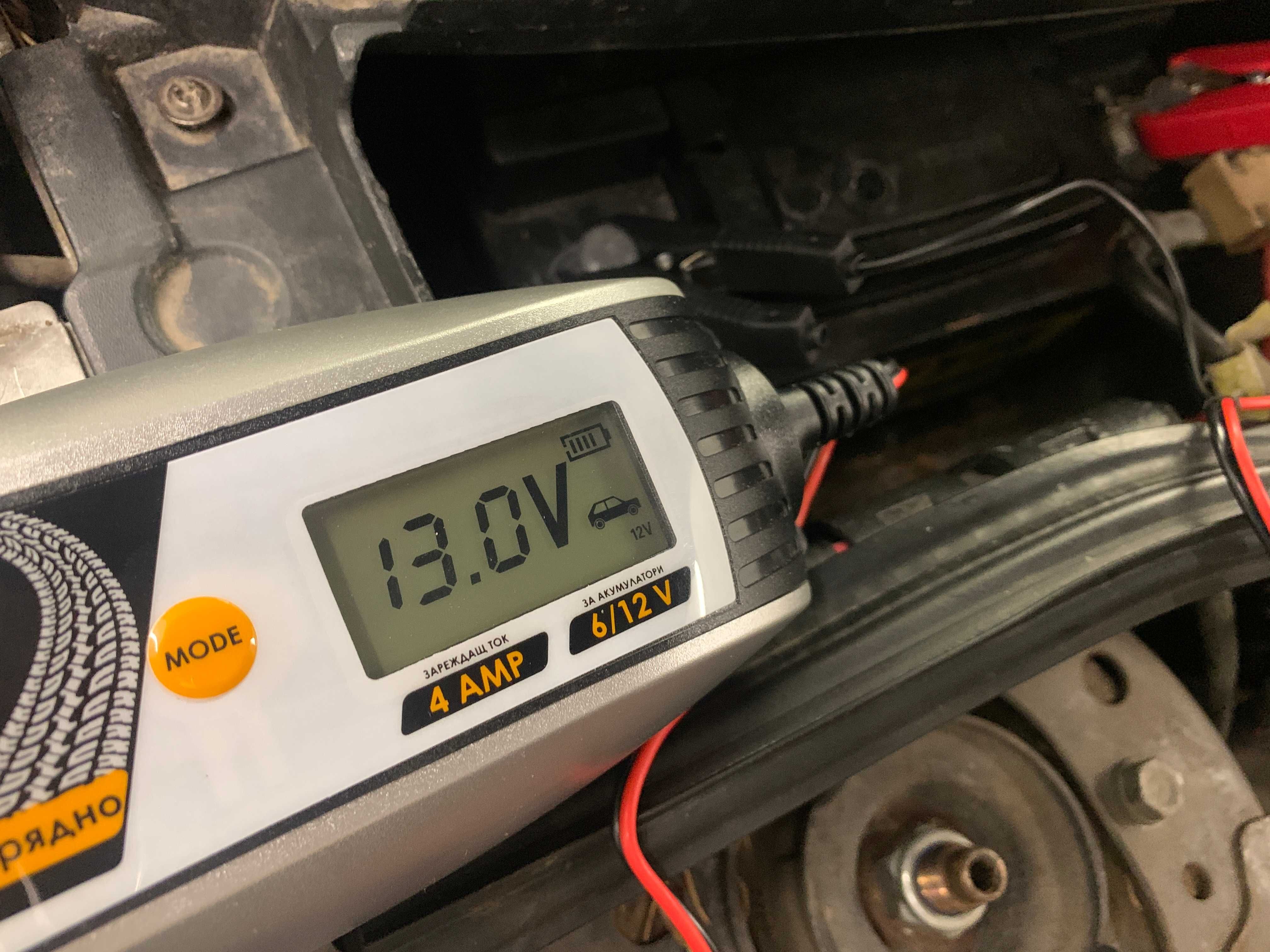 Дигитално инверторно зарядно за акумулатори M auto 6V/12V 2A/4A