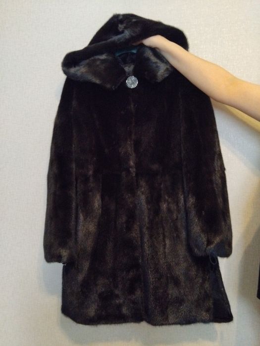 Шуба норковая б.у.