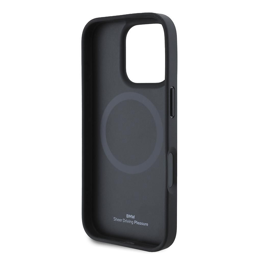 Bmw - твърд калъф m с перфорирана и шита линия magsafe (bmhmp16l23pusp