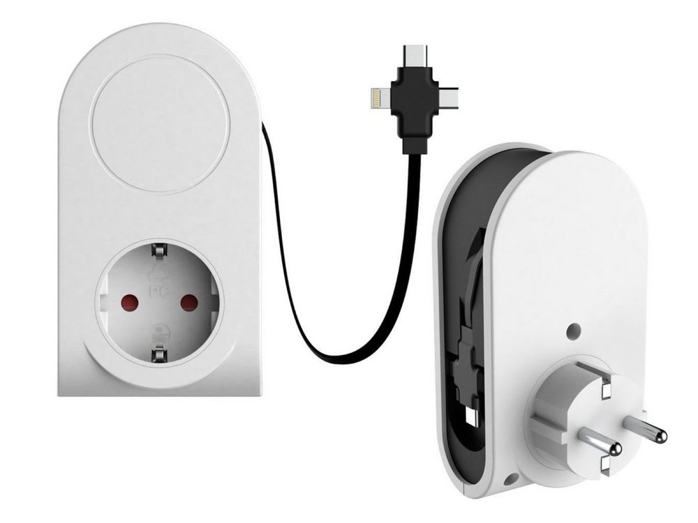 Adaptor Priza / USB / Încărcător Telefon( IPhone / USB C / Micro USB