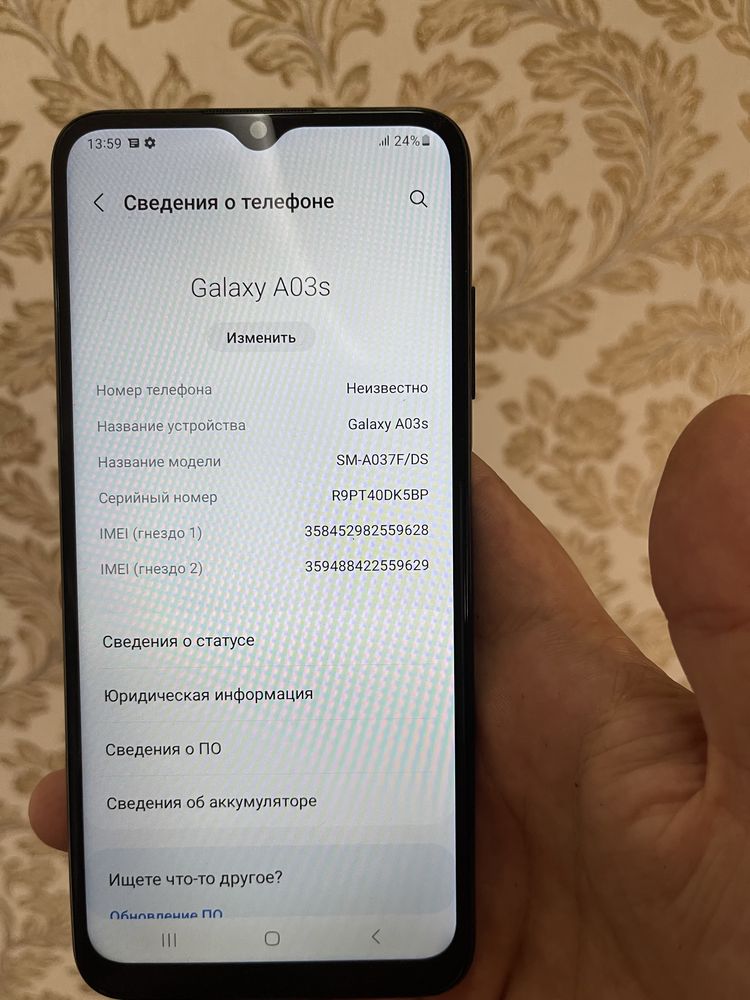 Samsung A 03s 4/64gb