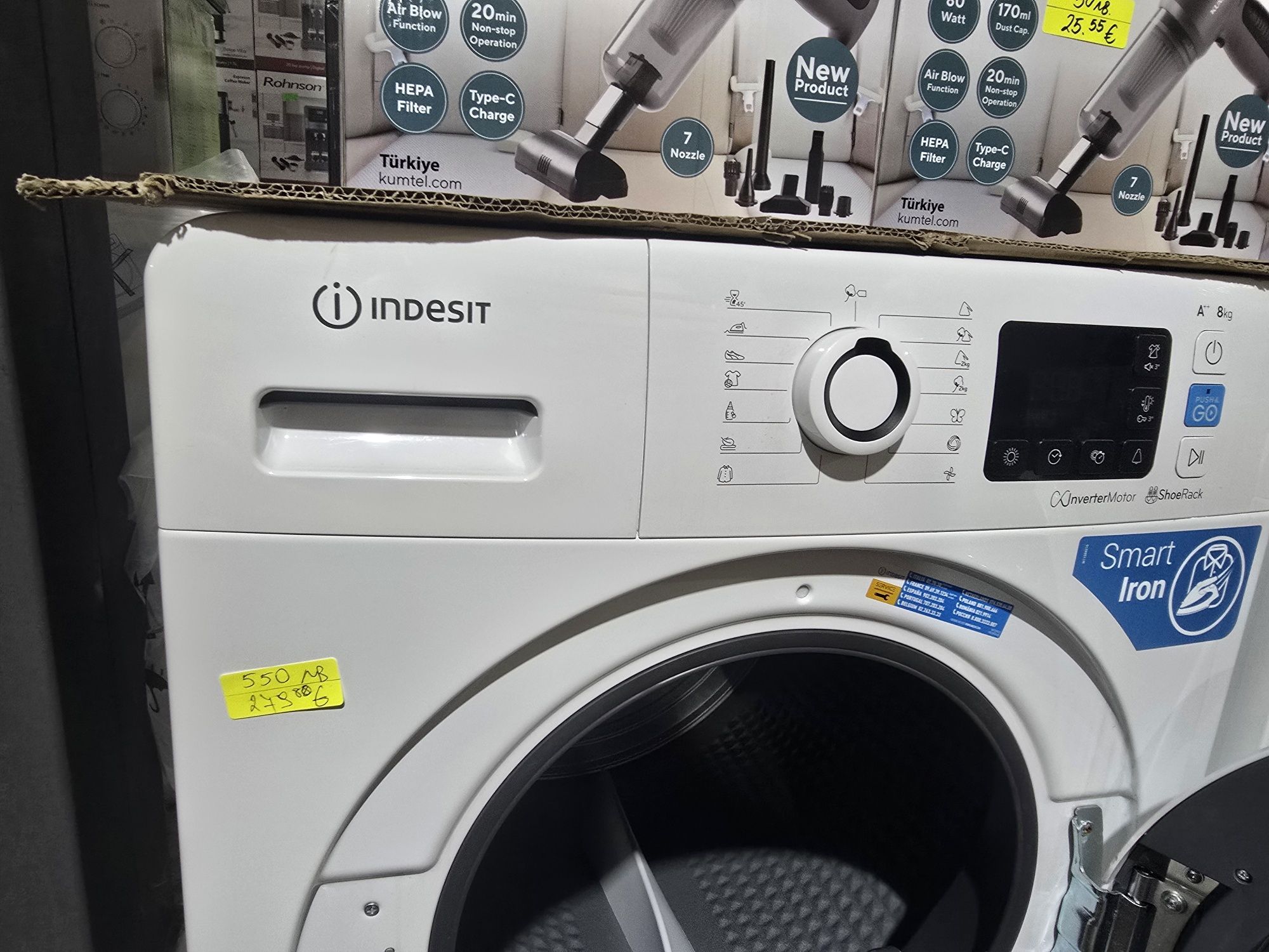 А++Инверторна сушилня с термопомпа Индезит/Indesit 8 кг