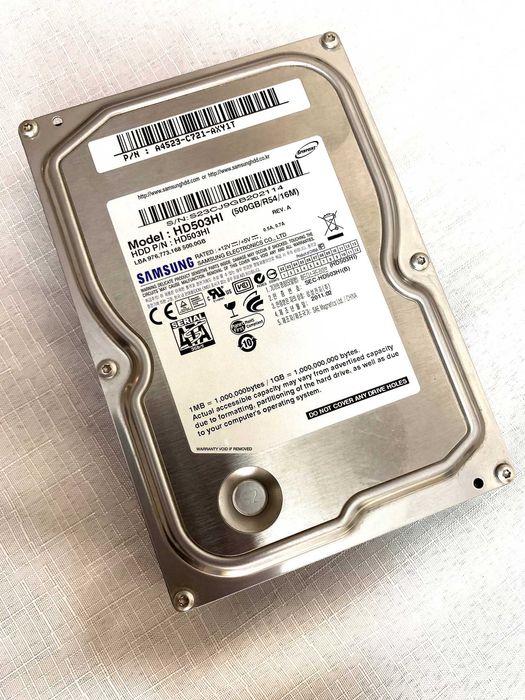 Жёсткий диск HDD 500GB SAMSUNG HD503HI