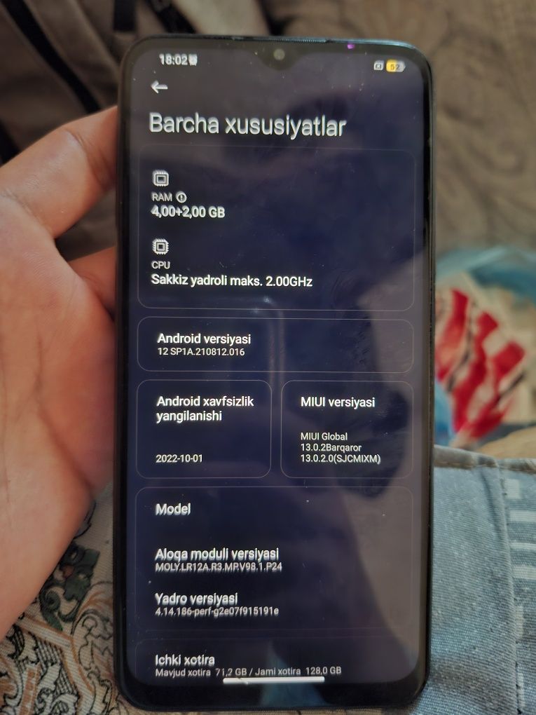 Redmi 9  6/128gb