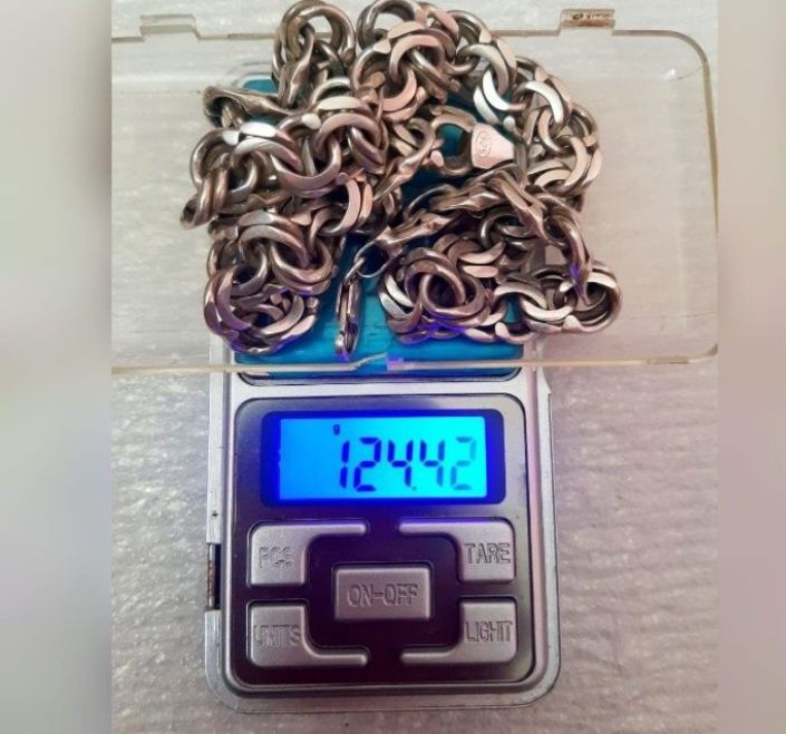 Серебро цепочка 125 гр