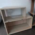 Comoda pick-up vinil si biblioteca raft