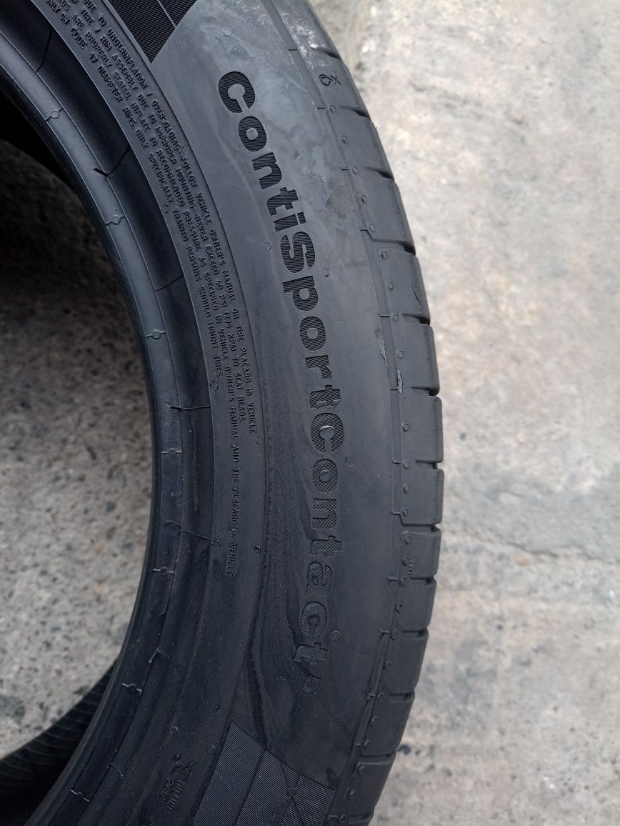 2 anvelope de vara Continental 235/50 R17 dot 1219
