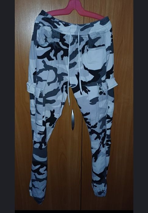 Бял Камуфлажен Панталон