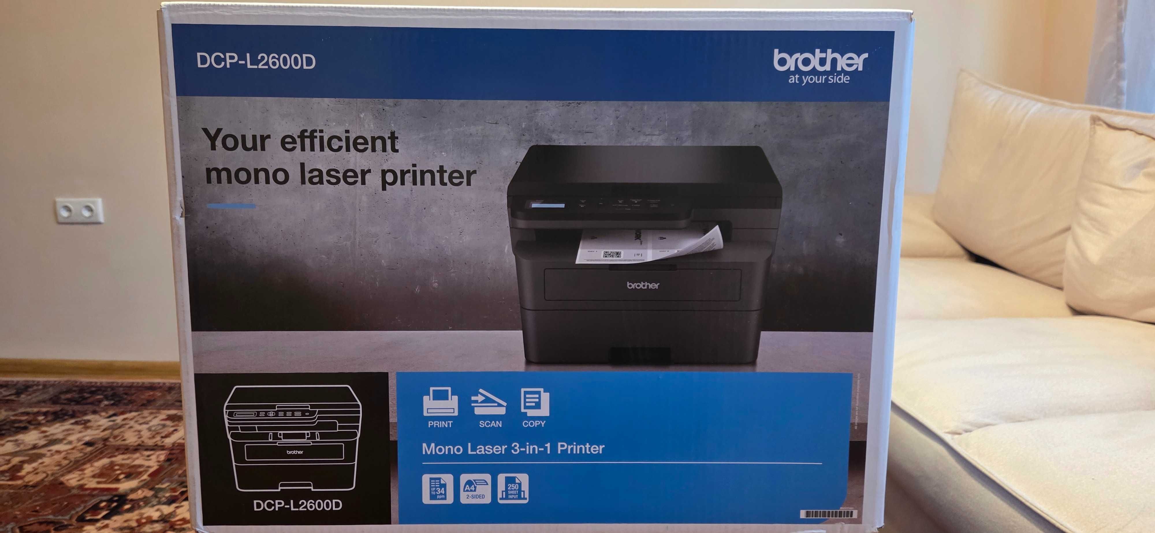 Принтер със скенер Brother DCP-L2600D