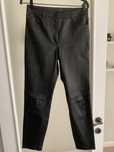 Pantaloni de piele Massimo Dutti