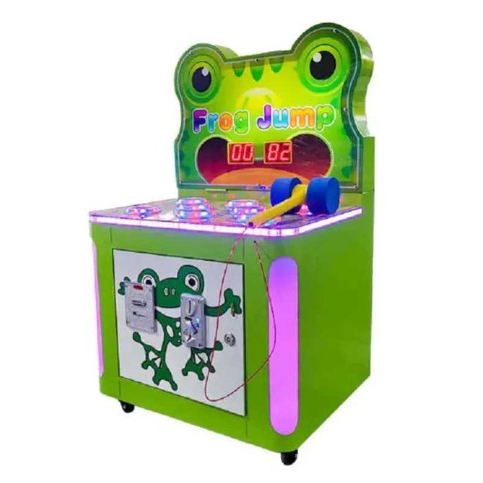 Детска машина Frog Jump с чукове жаби с жетони и монети | NOVA HOLD