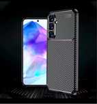 Husa Silicon Carbon Black Case - Samsung A12/A14/A13/A15/A16/A26/A36