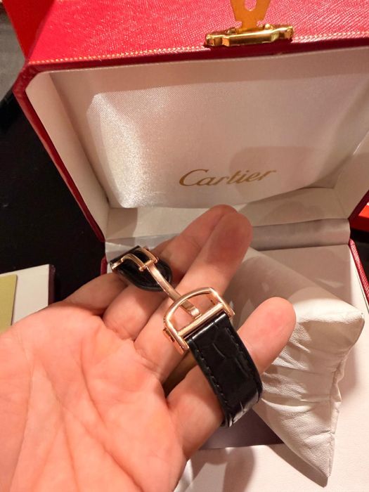 Ceas cartier santos medium gold