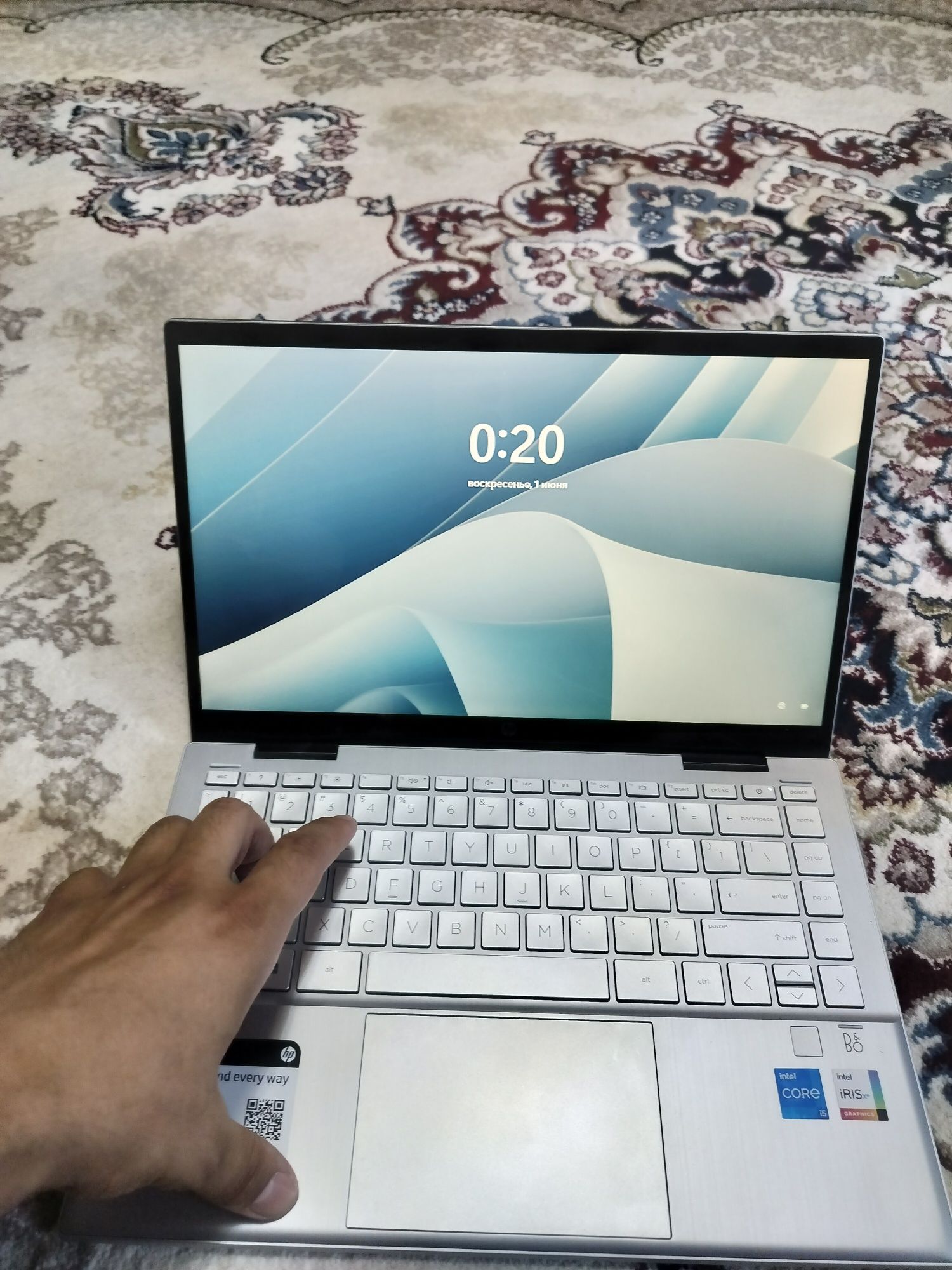 Notebook HP 360 ideal holati