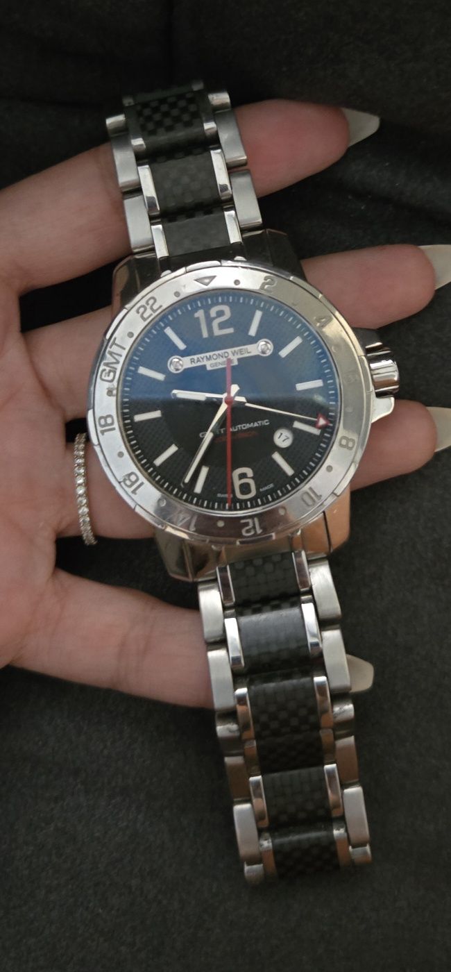 Raymond Weil Sapphire Crystal - Nabucco GMT Carbon