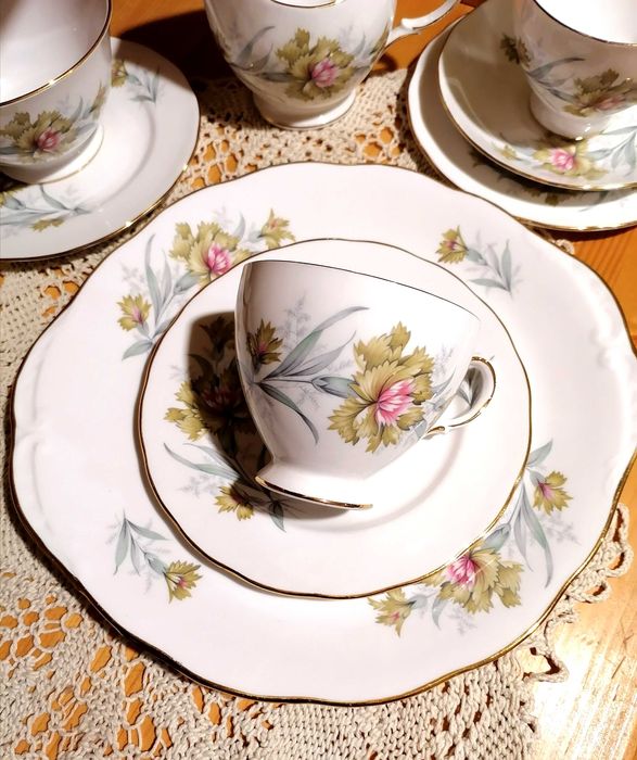 Английски старинен порцеланов комплект Gainsborough