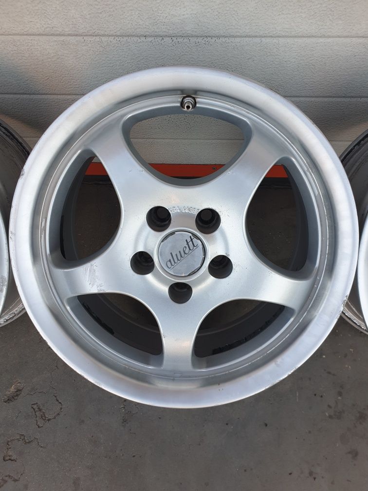 Джанти ALUETT Germany за VW AUDI SEAT SKODA MERCEDES R15 5x100 ET35 7J