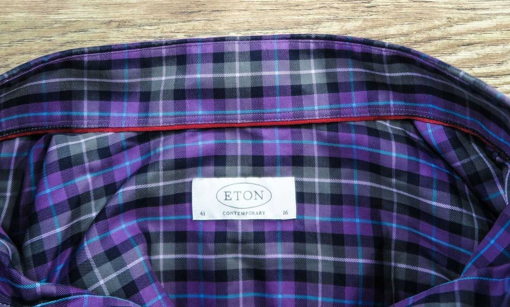 ETON Ориигнална мъжка риза размер 16 / 41  /  L