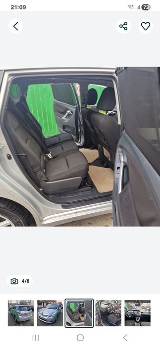 Vând toyota verso 2.0, 2010