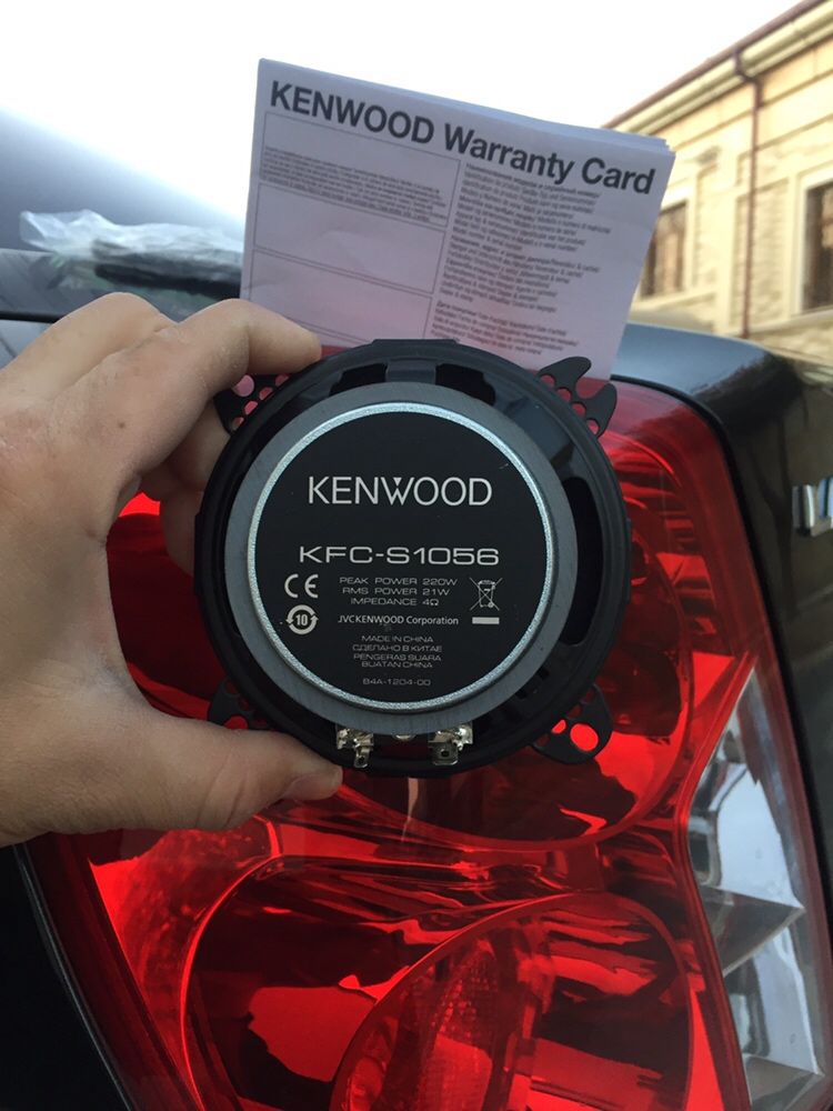 Kenwood kalonka 10 santimetrli Orginal avtamabil oldiga balan chqarad