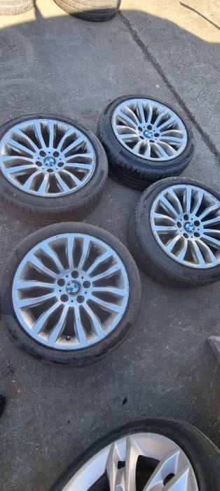 Jante aliaj bmw 18 style 321 cauciucuri 225 45 18