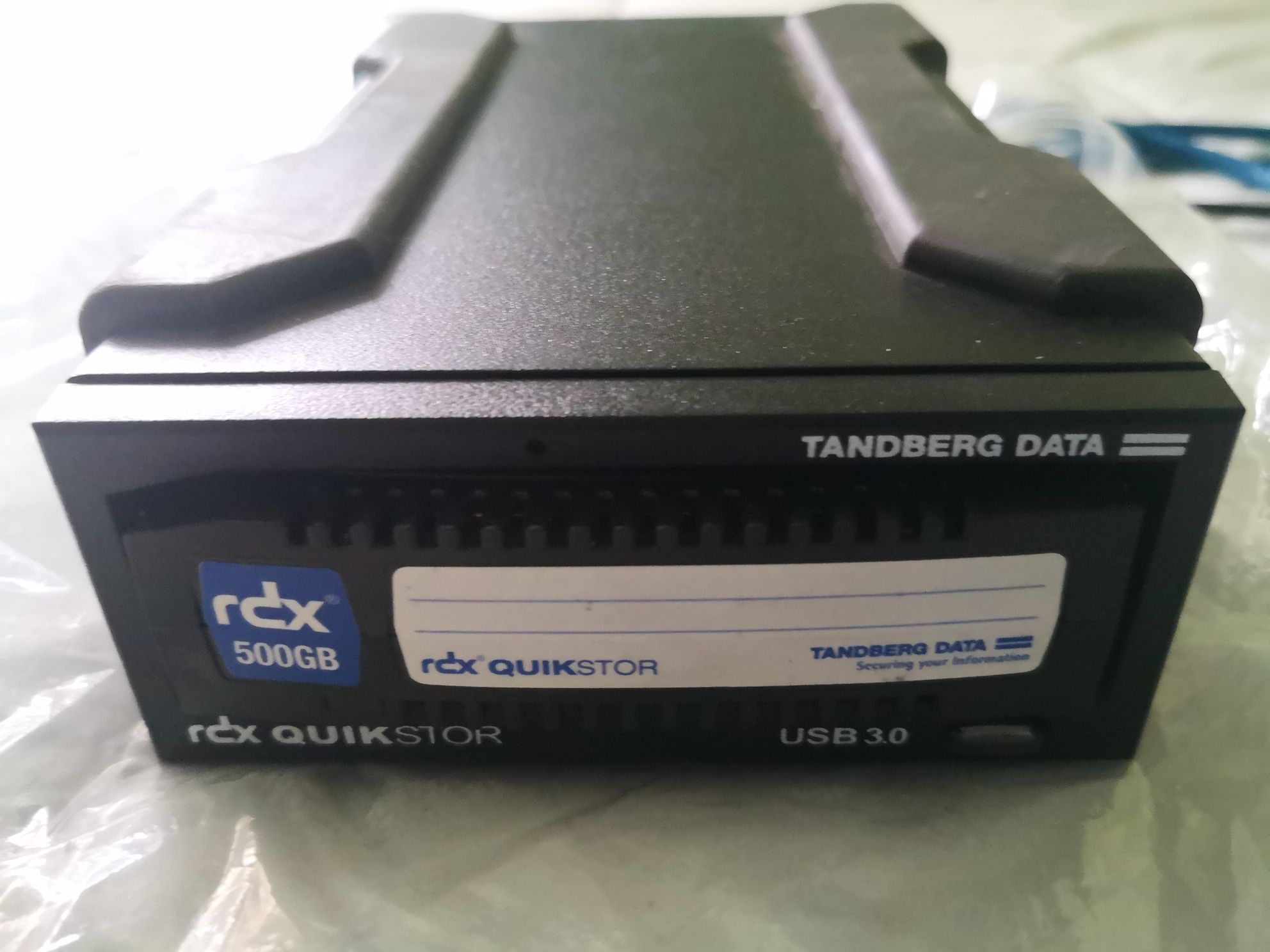 Hard disk 500GB Tandberg Data RDX QuikStor USB 3.0