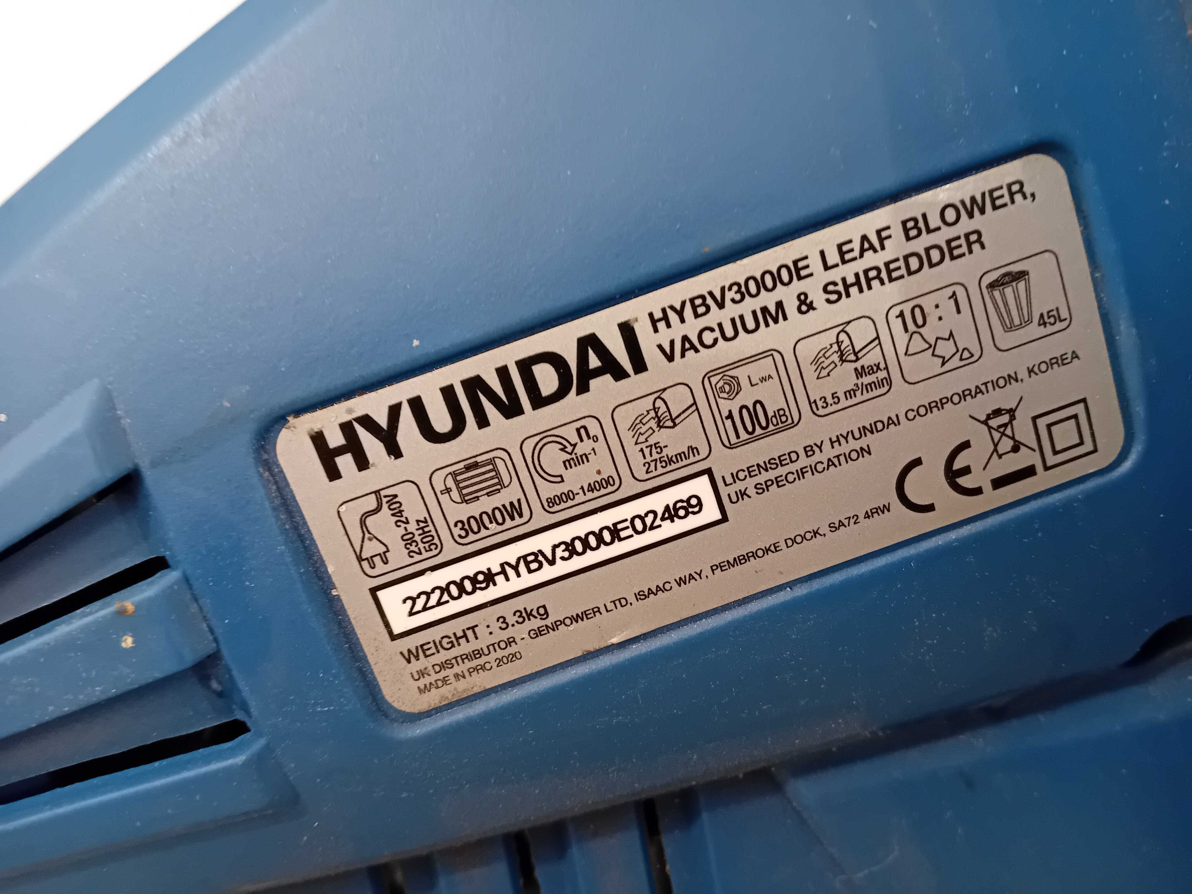Духалка - Hyundai 3000 W