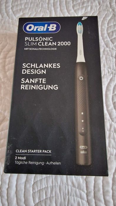 Oral-B Pulsonic Slim Clean 2000 Periuță de dinți electrică Neagră