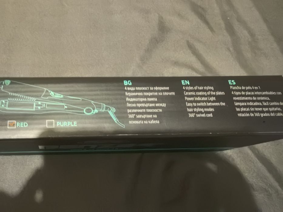 Преса за коса 4 в 1