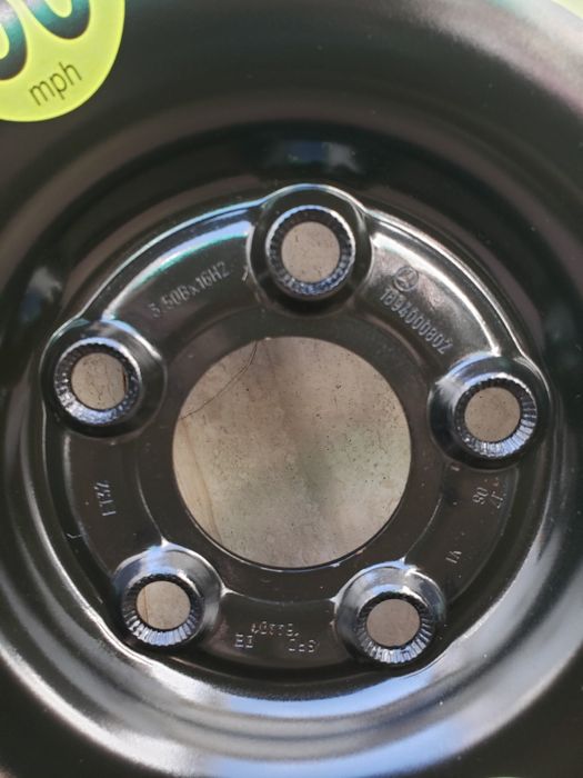 Roata rezerva slim r16 mercedes audi 5x112