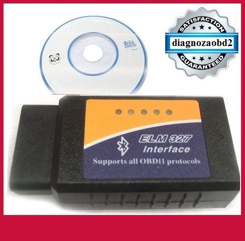 Interfata diagnoza tester auto ELM 327 V2.1 - BLUETOOTH + SCANMASTER